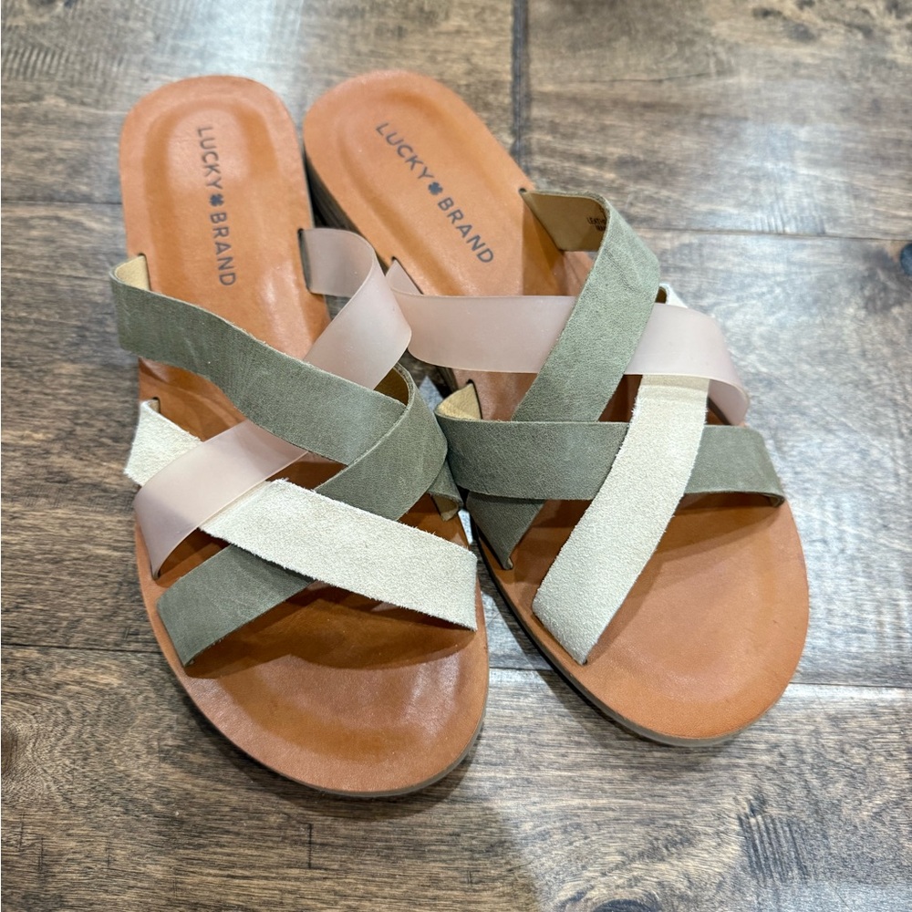 Lucky Brand Women's Multi-Color Sandals